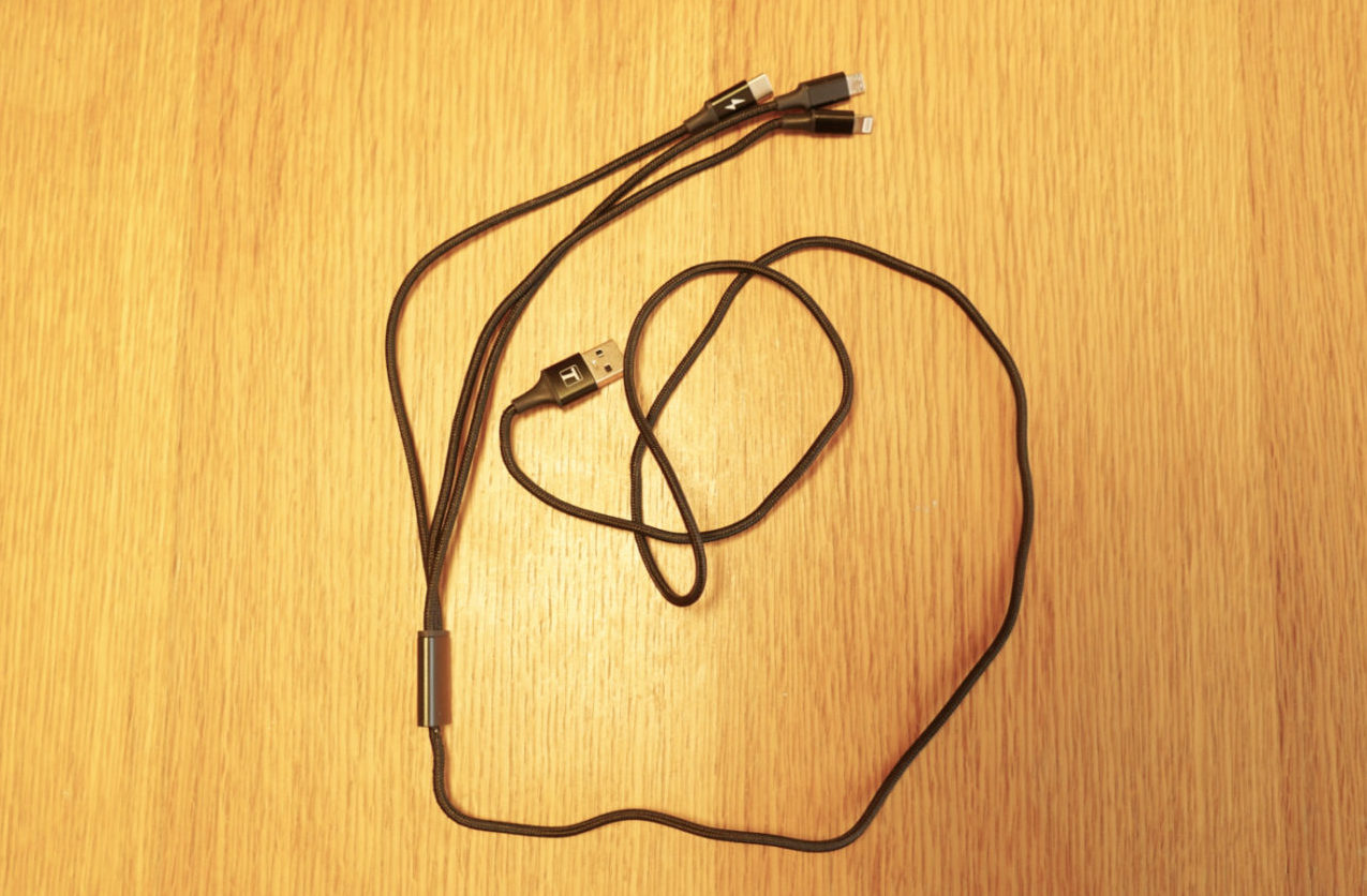 【3in1】 充電ケーブル
